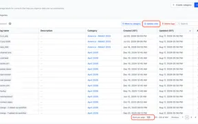 Bulk Tag Color Updates and Faster Category Creation