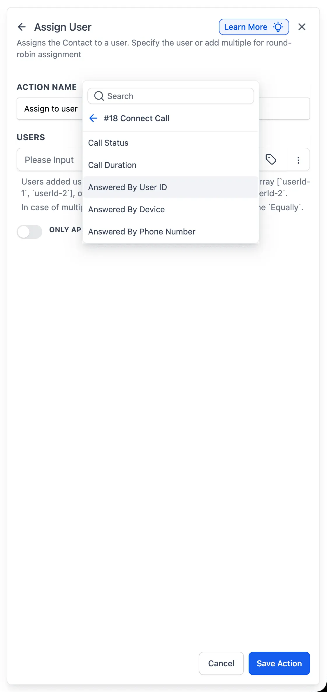 Workflow preview