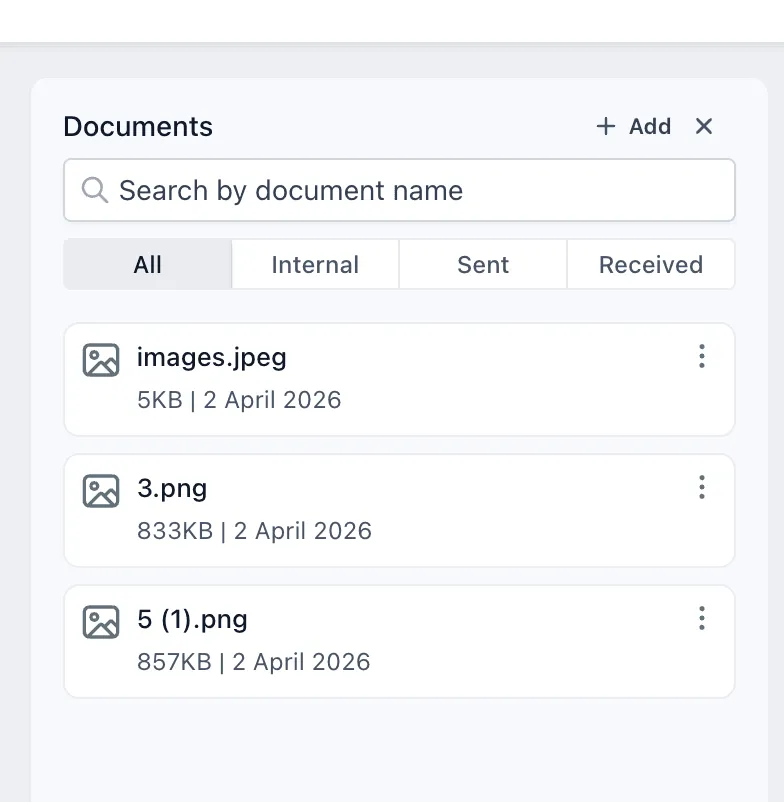 Contact merge update