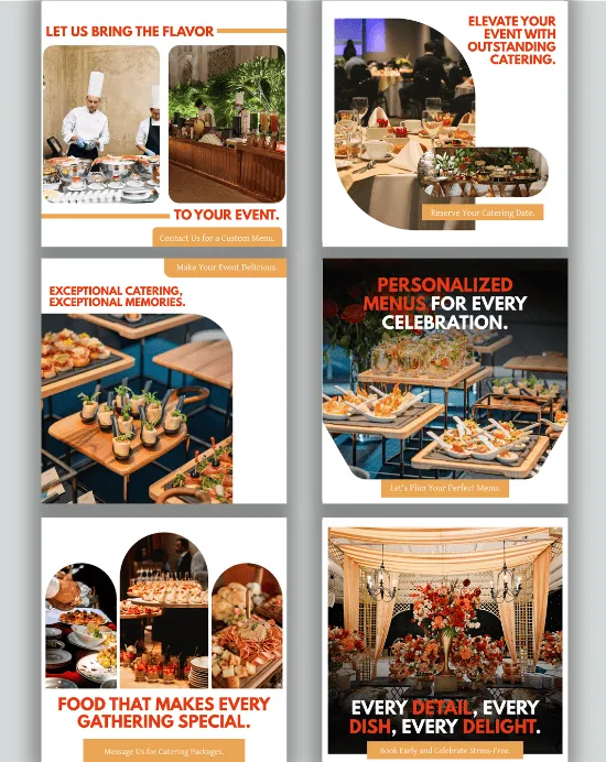 Event Catering - Social Planner