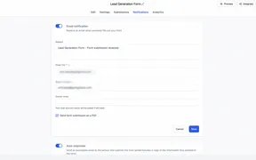 Notifications Tab and Clearer Tooltips in Builders