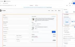 Two-Step Checkout Option for Online Stores