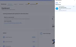 Client Portal File Upload Notifications