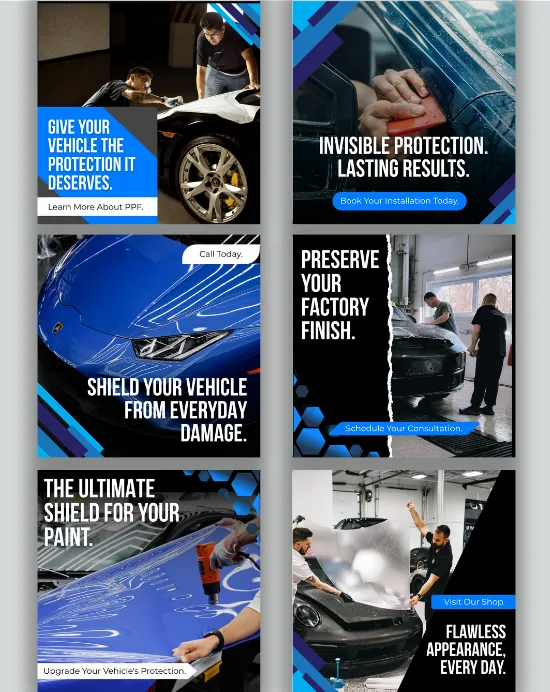 Paint Protection Film Installation- Social Planner