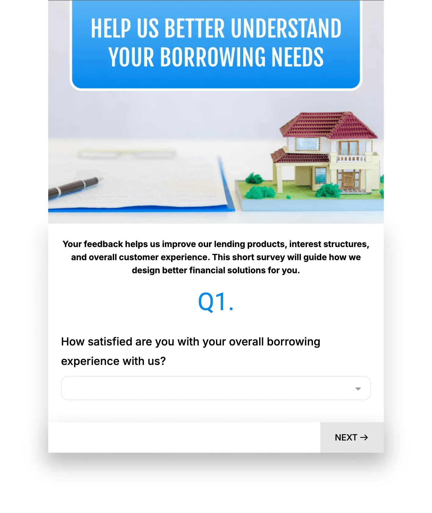 Lender Market Analysis - Survey