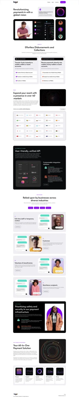 Secure Mobile Wallet - Website