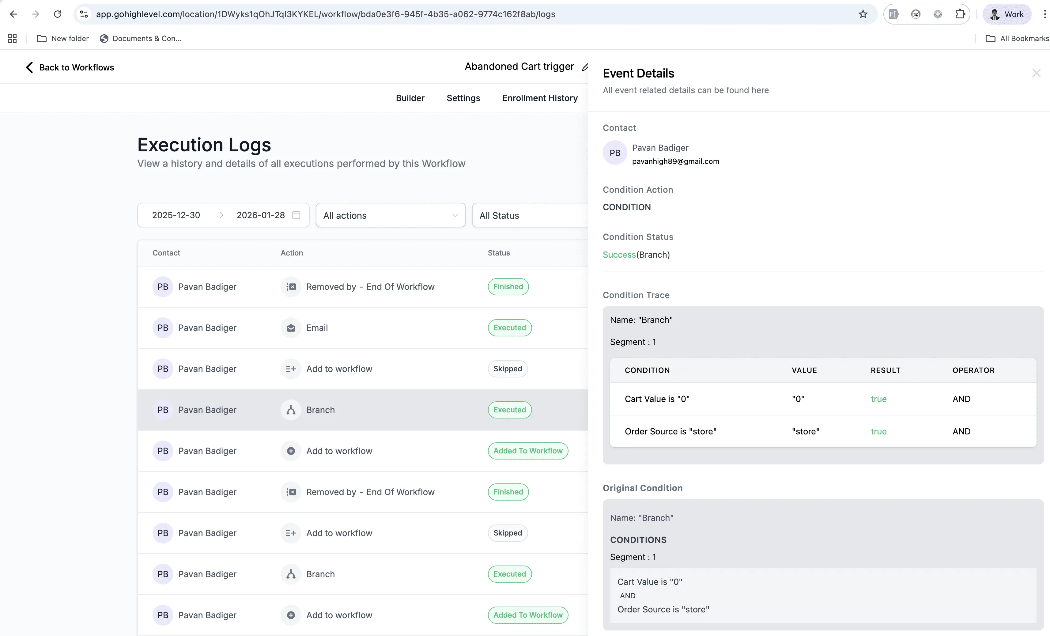 Deprecation notice for old Shopify Abandoned Cart trigger in SMBcrm