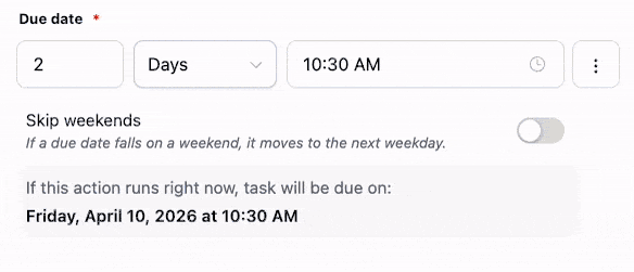 Add Task rich text and preview