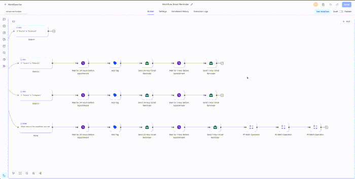 Expand workflow action or trigger